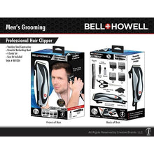 Load image into Gallery viewer, 10-Piece Set: Bell Howell Professional Hair Clipper