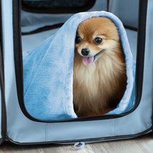Load image into Gallery viewer, Paws & Pals Portable Pet Playpen with Blanket