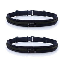 Load image into Gallery viewer, 2-Pack: Slim Waist Pocket Running Belt