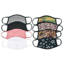 Load image into Gallery viewer, 4-Pack: Fabric Non-Medical Face Masks