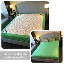Load image into Gallery viewer, 4-Piece: Triangle Bed Sheet Holder Fastener Grippers Clips Suspender Strap