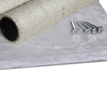Load image into Gallery viewer, Paws & Pals 3-in-1 Cat Scratching Post with Hammock and Toy
