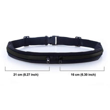 Load image into Gallery viewer, 2-Pack: Slim Waist Pocket Running Belt