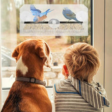 Load image into Gallery viewer, See-Through Acrylic Window Bird Feeder