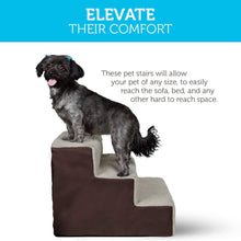 Load image into Gallery viewer, Paws & Pals Padded Pet Stairs