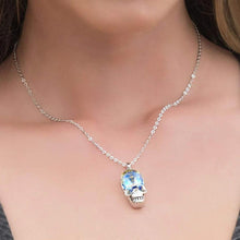 Load image into Gallery viewer, Aurora Borilles Skull Necklace