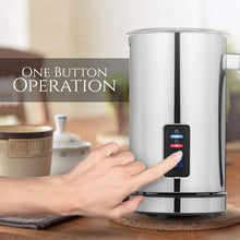 Load image into Gallery viewer, Chef's Star Milk Frother - Automatic Foam Maker & Creamer For Hot Or Cold Milk Steamer