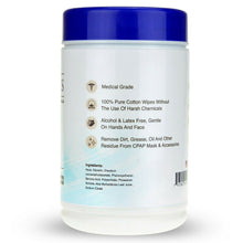 Load image into Gallery viewer, CPAP Mask Cleansing Wipes - Lint Free, Unscented - Easily Clean Sleep Mask