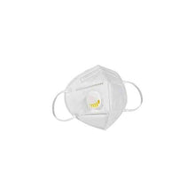 Load image into Gallery viewer, KN95 White Disposable Face Masks with Flow Exhalation Valve