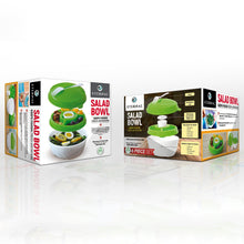 Load image into Gallery viewer, Leakproof On-The-Go Salad Bowl Container