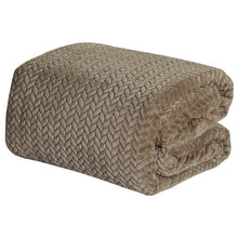 Load image into Gallery viewer, Oversized Chevron Braided Throw Blanket