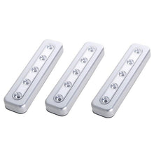 Load image into Gallery viewer, 3-Pack: 5-LED One Touch Stick-on Anywhere Touch Tap Night Light