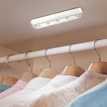 Load image into Gallery viewer, 3-Pack: 5-LED One Touch Stick-on Anywhere Touch Tap Night Light