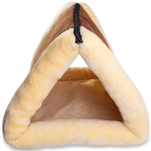 Load image into Gallery viewer, 2-in-1 Pet Tunnel Fleece Bed for Cats & Dogs