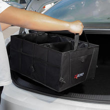 Load image into Gallery viewer, Trunk Cargo Organizer Heavy-Duty Folding Tray