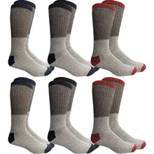 Load image into Gallery viewer, Unisex Insulated Thermal Cotton Cold Weather Crew Socks