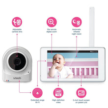 Load image into Gallery viewer, VTech VM981 Safe And Sound Expandable HD Video Baby Monitor