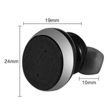 Load image into Gallery viewer, 1-Unit: Mini Invisible Wireless Bluetooth 10.0 Stereo In-Ear Headset Earphone
