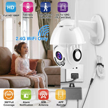 Load image into Gallery viewer, 1080P FHD WiFi IP Camera Two-Way
