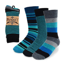 Load image into Gallery viewer, 15 Pairs: Parquet Men's Patterned Fancy Socks
