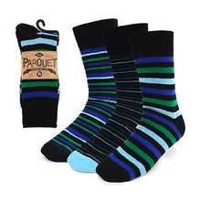 Load image into Gallery viewer, 15 Pairs: Parquet Men's Patterned Fancy Socks
