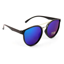 Load image into Gallery viewer, Round Mirrored Fashion Sunglasses
