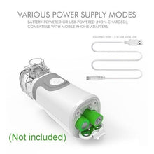 Load image into Gallery viewer, Portable Handheld Child Atomizer USB Rechargeable Mesh Spray Nebulizer

