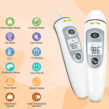 Load image into Gallery viewer, Digital Infrared Forehead and Ear Thermometer - FC-IR100
