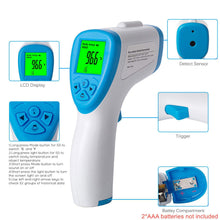 Load image into Gallery viewer, Digital Infrared Forehead Thermometer BZ-R6
