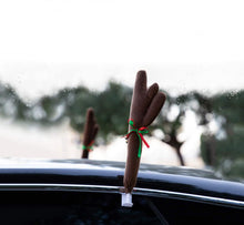 Load image into Gallery viewer, OxGord Car Reindeer Antlers &amp; Nose Christmas Costume
