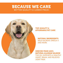 Load image into Gallery viewer, Paws &amp; Pals Wild Alaskan Salmon Oil for Dogs and Cats - 32oz

