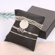 Load image into Gallery viewer, Classic Loveknot Twisted 3 Piece Bracelet Set
