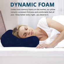 Load image into Gallery viewer, Dr. Franklyn's Contour Memory Foam Pillow
