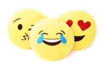 Load image into Gallery viewer, Emoticon Plush Decorative Pillows - Assorted Styles
