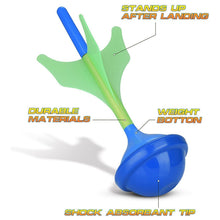 Load image into Gallery viewer, Glow in The Dark Lawn Darts Game Outdoor Backyard Toy for Kids &amp; Adults
