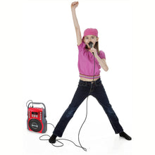 Load image into Gallery viewer, Koramzi Karaoke Portable Boombox with Bluetooth and Rechargeable Battery

