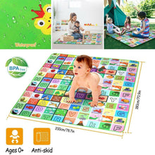 Load image into Gallery viewer, Non-Slip 2 Sides Foldable Soft Foam Kids Play Mat
