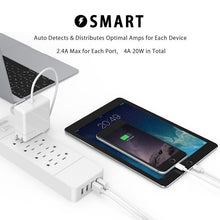 Load image into Gallery viewer, NTON Power USP US Electric Plug 8 AC Power Outlet with USB Charger
