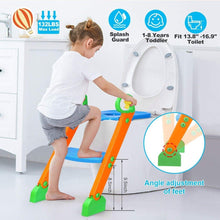 Load image into Gallery viewer, Potty Training Toilet Seat with Steps

