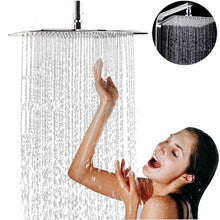 Load image into Gallery viewer, Nuvita Square Ultra-Thin Waterfall Shower Head
