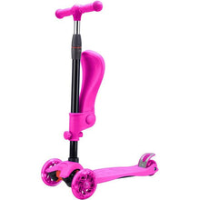 Load image into Gallery viewer, Rugged Racers 2-in-1 Kick Scooter with Removable Seat and LED Wheels
