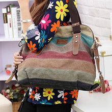 Load image into Gallery viewer, Valencia Canvas Shoulder Bag
