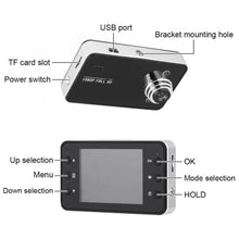 Load image into Gallery viewer, Windshield-Mount 1080p Wide-Angle Video Recorder
